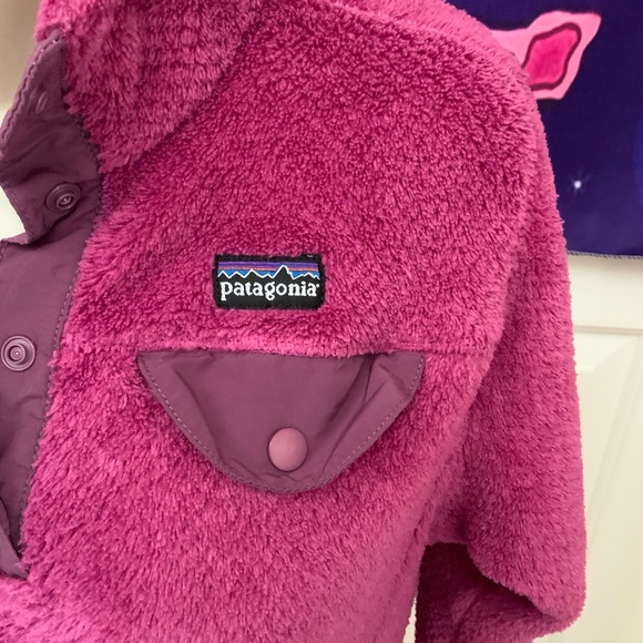 Patagonia Re-Tool Snap-T Fleece Pullover Girls (12) - Picture 6 of 10